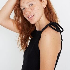 Madewell Black Strappy Tank